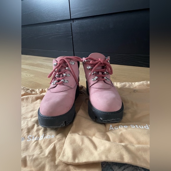 Pink Acne Studios Boots - Size 36 - Picture 9 of 9